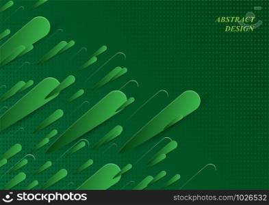 Abstract gradient background in shades of green for the design of brochures presentations and printed materials.