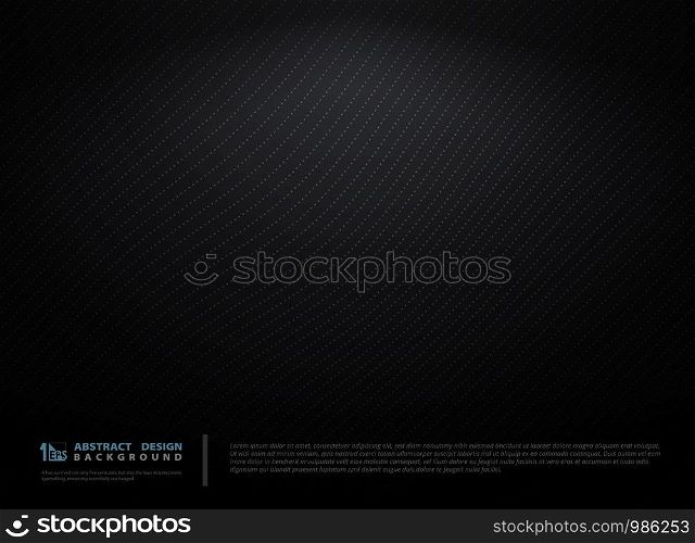 Abstract gradient black pattern design tech background. You can use for ad presentation background, ad, artwork, template design. illustration vector eps10