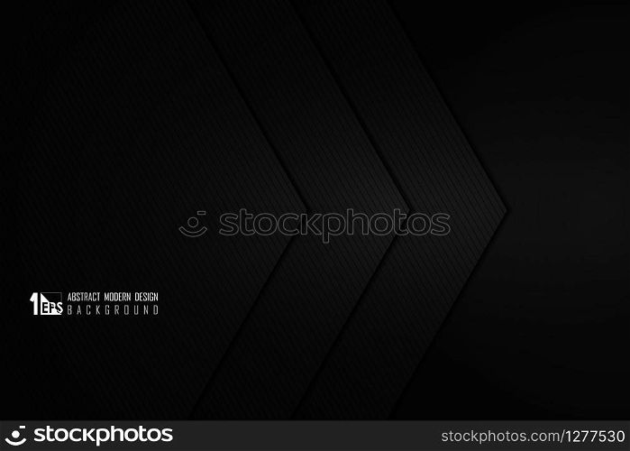 Abstract gradient black template design of technology cover background. Decorate for poster, ad, artwork, template design. illustration vector eps10