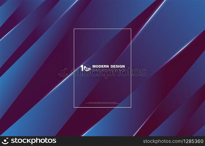 Abstract gradient blue magenta color design of future template cover background. Decorate for ad, poster, artwork, template design. illustration vector eps10