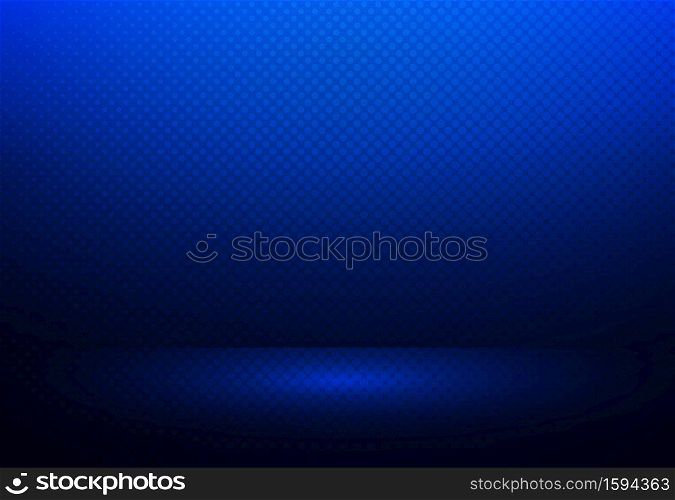 Abstract gradient blue mockup background. with circle halftone design artwork background. Decorate for ad, poster, artwork, template design, print. illustration vector eps10