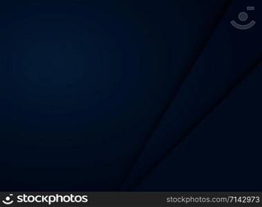 Abstract gradient blue papercut background with copy space, vector eps10