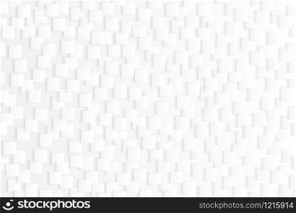 Abstract gradient gray and white square pattern of futuristic design decorative background. Decorate for ad, poster, artwork, template design, print. illustration vector eps10