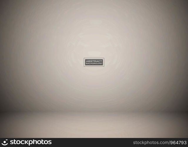Abstract gradient gray studio background for presentation. You can use for product presentation, ad, poster, artwork. illustration vector eps10