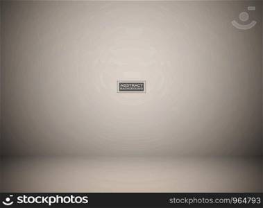 Abstract gradient gray studio background for presentation. You can use for product presentation, ad, poster, artwork. illustration vector eps10