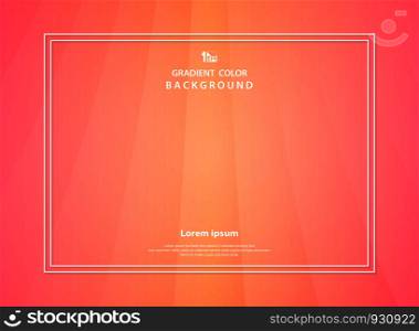 Abstract gradient peach of living coral modern design with geometric shape decoration. You can use for ad, brochure, template, magazine and annual report. vector eps10