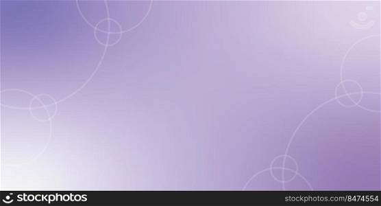 Abstract gradient purple and circle line for background