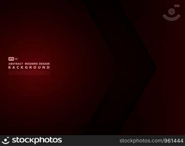 Abstract gradient red template overlap modern design cover. Use for ad, poster, artwork, template, presentation. illustration vector eps10