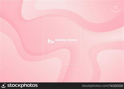 Abstract gradient soft pink pastel minimal shape design background. Decorate for ad, poster, artwork, template design, print. illustration vector eps10