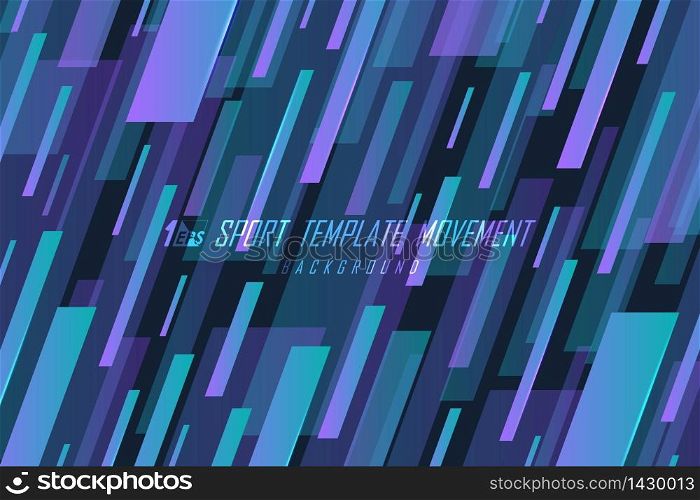 Abstract gradient stripe line sport design artwork template background. Decorate for ad, poster, template, artwork, print. illustration vector eps10