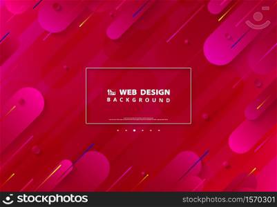 Abstract gradient vivid pink cover design of web page background. Decorate for ad, poster, artwork, template design, print. illustration vector eps10