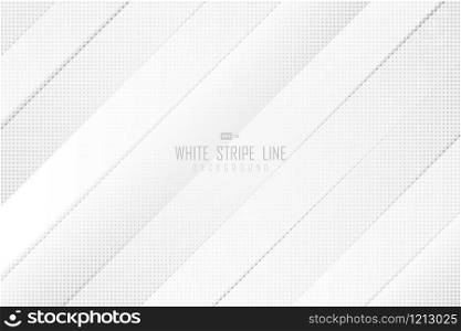 Abstract gradient white gray stripe line halftone decorative pattern design background. Use for ad, poster, template, print, presentation. illustration vector eps10