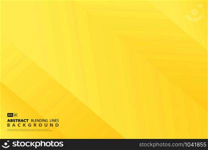 Abstract gradient yellow color design of decoratin background. Use for poster, artwork, template design. illustration vector eps10