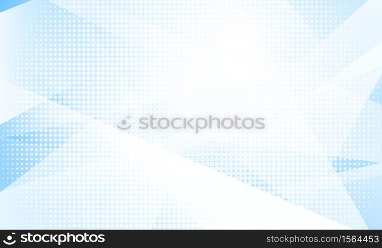 Abstract gradients blue banner template background. colorful vector illustration