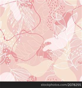 Abstract graphic seamless pattern