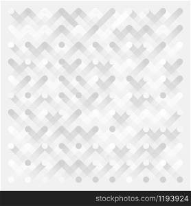 Abstract gray and white line technology design cross line pattern background. Decorate for futuristic artwork, ad, template design. illustration vector eps10