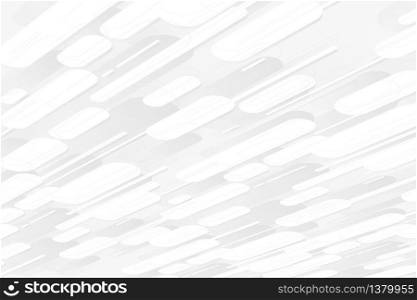 Abstract gray and white round line pattern of technology design artwork background. Decorate for ad, poster, artwork, template design, print. illustration vector eps10