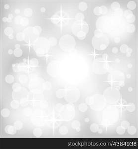 Abstract gray background with lights