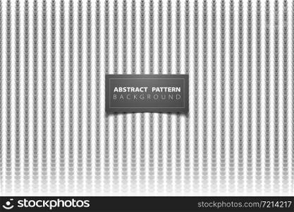 Abstract gray circle halftone dot line pattern cover background. You can use for ad, poster, artwork, template design. illustration vector eps10