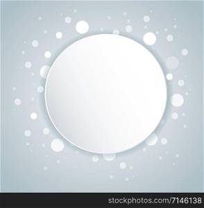 Abstract gray color Circle background