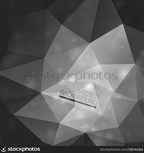 Abstract gray modern background with polygons. Abstract colorful. Abstract background