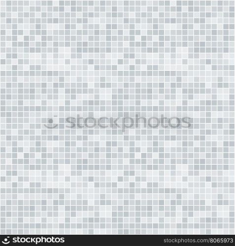Abstract grayscale pixelated seamless pattern. Abstract grayscale pixelated seamless pattern on white