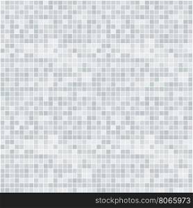 Abstract grayscale pixelated seamless pattern. Abstract grayscale pixelated seamless pattern on white