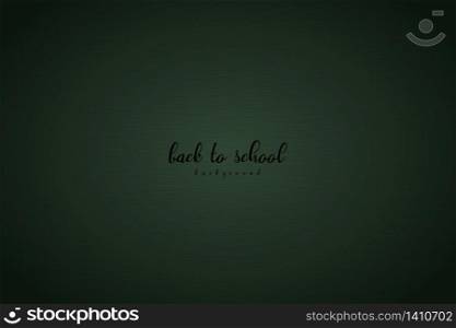 Abstract green back to school board design artwork background. Use for ad, poster, template, artwork, print. illustration vector eps10