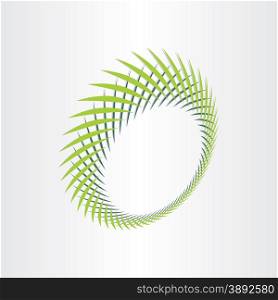 abstract green background design with green leafs