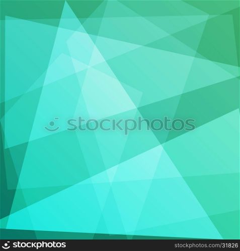 Abstract green background for design, stock vector