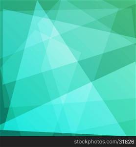 Abstract green background for design, stock vector