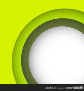 Abstract green background with copy space, stock vector
