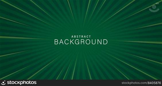 Abstract green background with rays and space for text, wallpaper, web page background, web banners, e commerce signs retail shopping, advertisement business agency, ads campaign marketing, backdrops