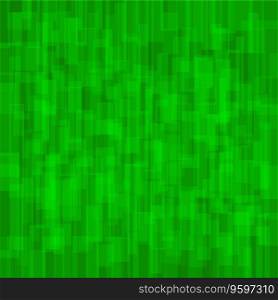Abstract green background with rectangles vector image