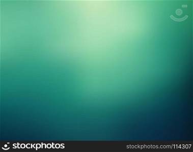 Abstract green color gradient blurred background. Vector illustration