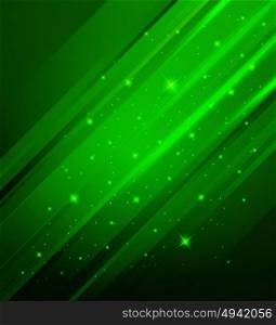 Abstract green decorative vector background