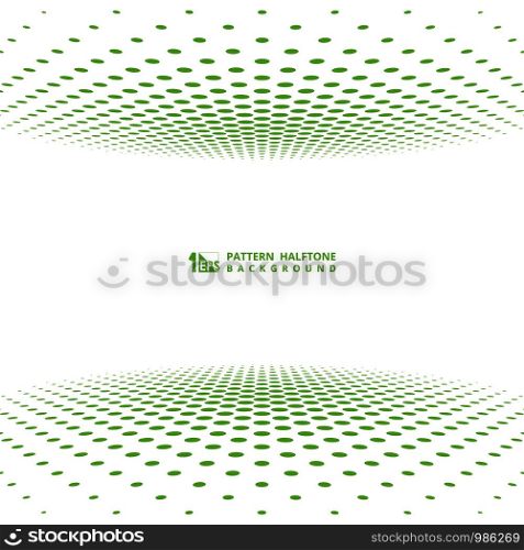 Abstract green halftone cover design decoration. You can use for ad, poster, cover design, artwork, template. illustration vector eps10