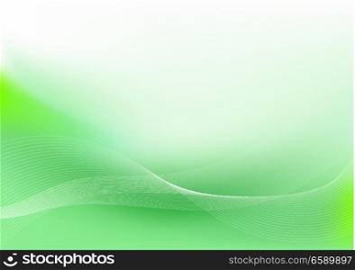 Abstract green hi tech background