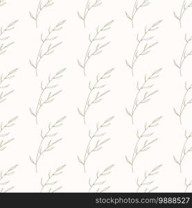 Abstract green leave or foliage on white background. Hand drawn elements brances in natural summer seamless pattern. Art decorative organic botany environment concept. Fresh garden vector illustration. Hand drawn elements brances in natural summer seamless pattern. Art decorative organic botany environment concept. Fresh garden vector illustration. Abstract green leave or foliage on white background.