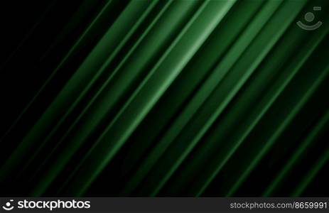 Abstract green line stripes shadow speed dynamic geometric background texture vector illustration.