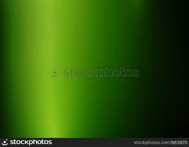 Abstract green metallic polished glossy color background with copy space. You can use for print, presentation, artwork, ad, space for text artwork. illustration vector eps10