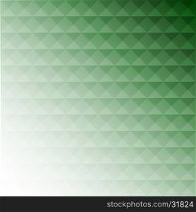 Abstract green mosaic design background, stock vector