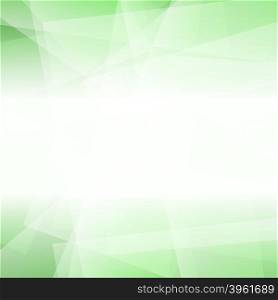Abstract Green Polygonal Background.. Abstract Green Polygonal Background. Green Geometric Pattern
