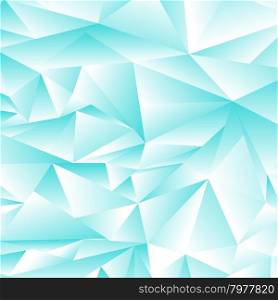 Abstract Green Polygonal Background. Abstract Green Polygonal Pattern. Abstract Green Polygonal Background