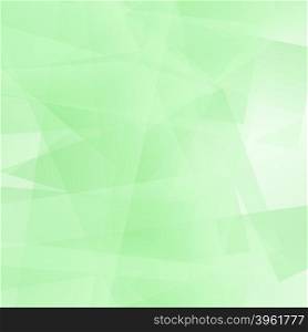 Abstract Green Polygonal Background. Green Geometric Pattern. Abstract Green Polygonal Background.