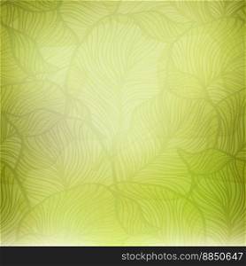 Abstract green vintage background vector image