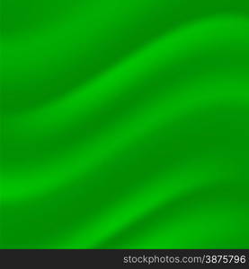 Abstract Green Wave Background for Your Design. Green Wave Background