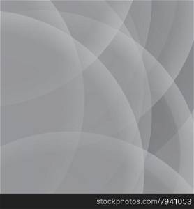 Abstract Grey Circle Background. Abstract Light Grey Wave Pattern.. Grey Circle Background