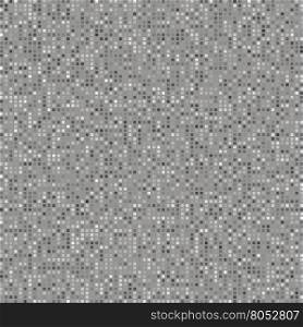 Abstract Grey Creative Pixel Pattern. Technology Background. Abstract Grey Pixel Pattern