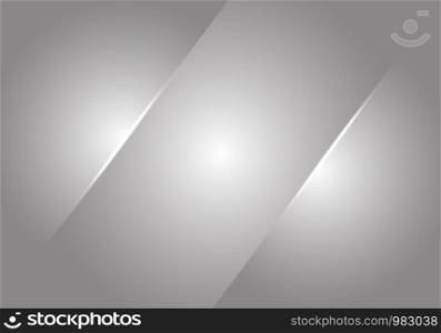 Abstract grey metallic glossy blank space background texture vector illustration.